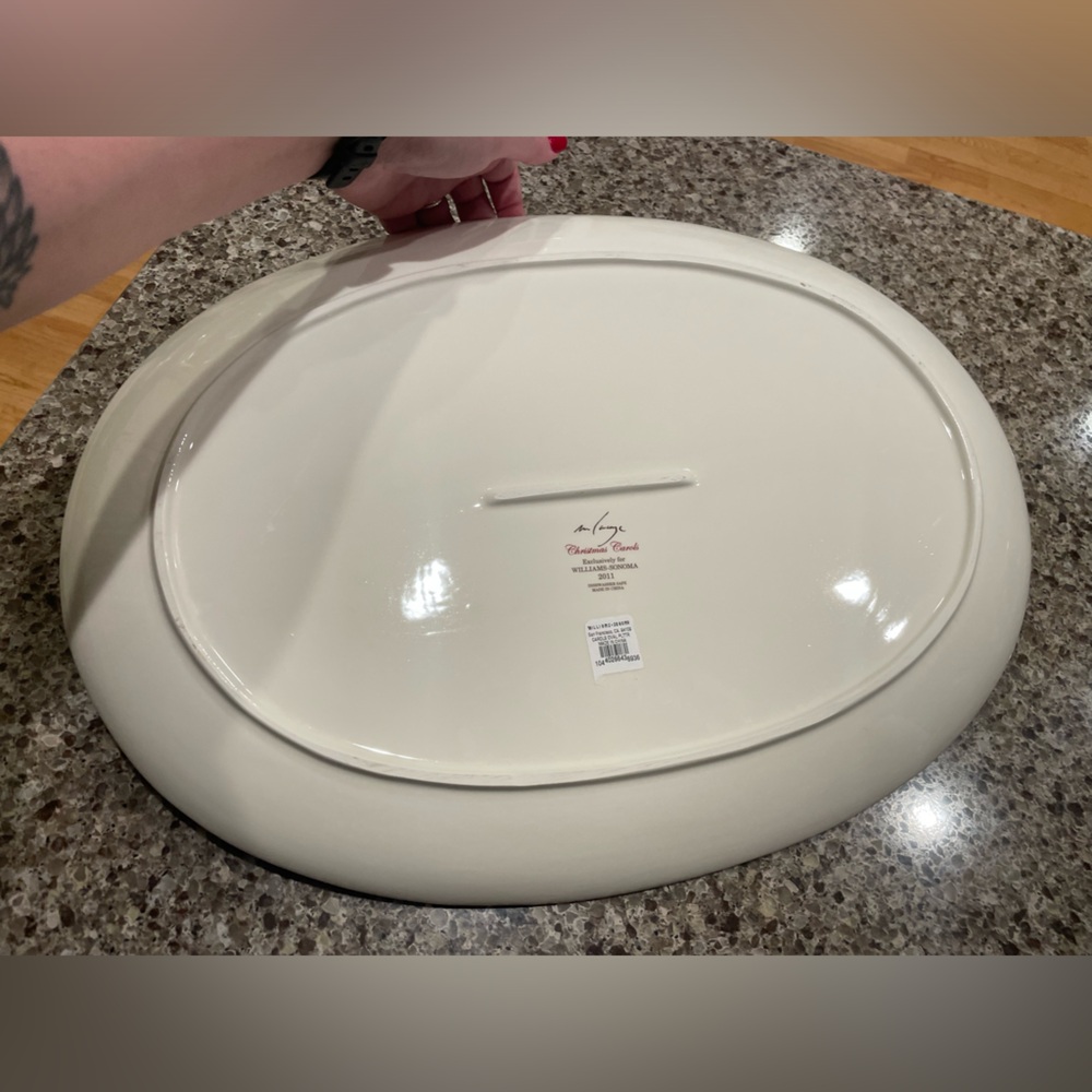 William Sonoma holiday platter - Picture 2 of 5